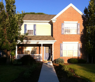 Picture of home in summer