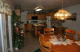 dining and kitchen