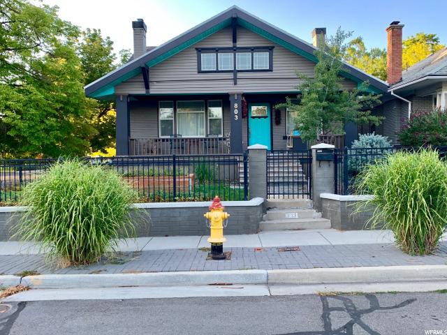 Exterior of Sugarhouse bungalow sytle home